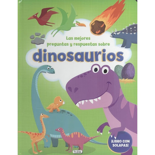 Las Mejores Preguntas Y Respuestas Sobre Dinosaurios (t.d) Ediciones Saldana Libro x 1.0 Las Mejores Preguntas y Respuestas Sobre Dinosaurios (T.D)  'LAS MEJORES PREGUNTAS Y RESPUESTAS SOBRE LOS DINOSAURIOS Y LOS ANIMALES. ¿CUÁNTOS AÑOS HABITARON EL PLANETA LOS DINOSAURIOS? ¿CAZABAN EN GR