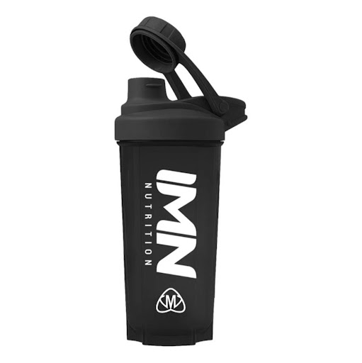 Botella Shaker Mezclador De Proteina Con Capacidad 700 Ml Negro IMN NUTRITION BOTELLA  x 1 