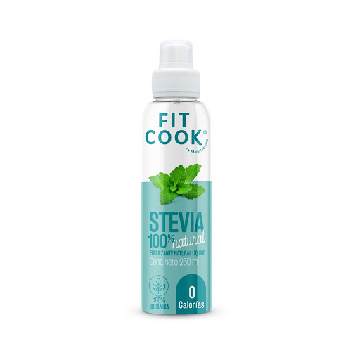Endulzante Sin Azucar Stevia Fitcook Mary Mendez x 250 ml