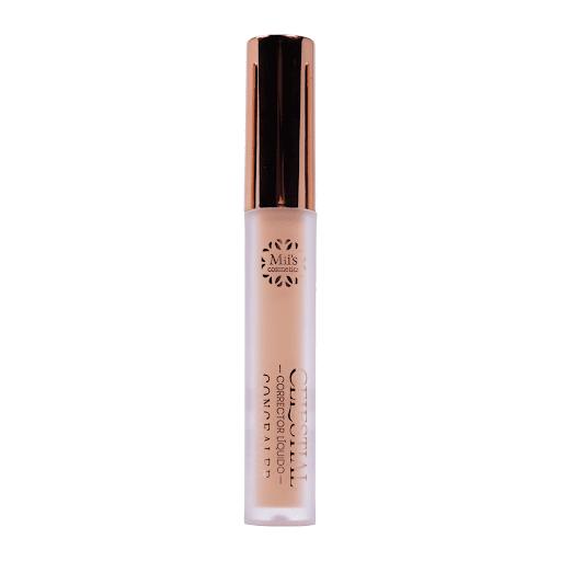 Corrector Colección Celestial Miis Cosmetics Tono 3 MIIS COSMETICS corrector liquido x 1 Corrector liquido celestial ideal para cubrir, iluminar y retocar. Su fórmula es hidratante, ligera y de cobertura media alta, perfecto para todo tipo de piel, te dejara un acabado natural.Contiene 4.