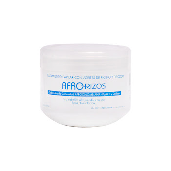 Tratameinto Capilar   Lehit Afrorizos Con Aceite De Ricino Y De Coco x 300 gr  