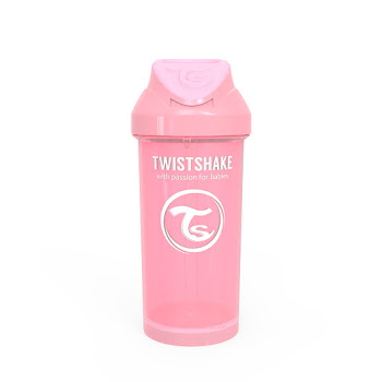 Vaso Pitillo Twistshake Pastel Rosa x 360 ml  