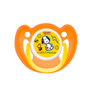 Solo Online Chupo Peanuts  Pacifier   Naranja X 1 Unidad 