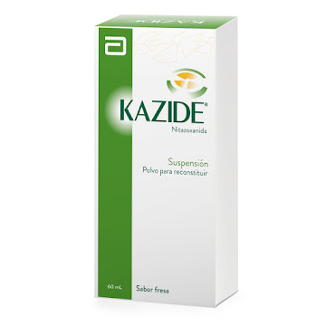 Kazide 100mg   Suspensión Frasco X60ml Lafrancol Nitazoxanida            