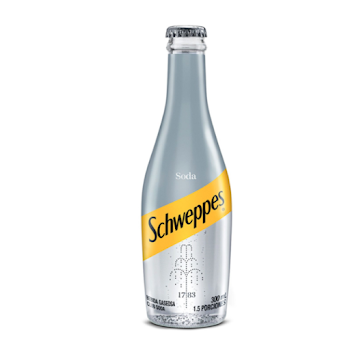 Soda Schweppes Botella x 300 ml  
