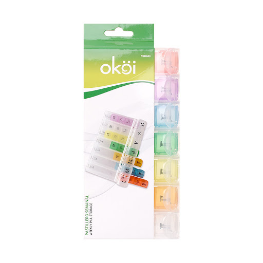 Pastillero Okoi Semanal x 1 und