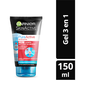 Tratamiento Facial Garnier Pure Spot Mask x 150 ml  