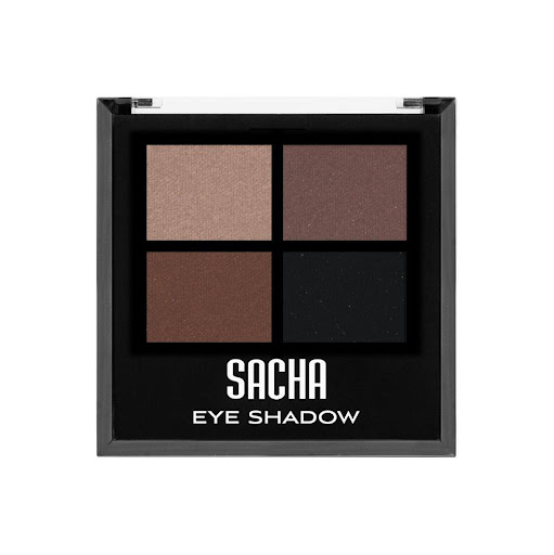 Kit De Sombras Quad Eye Shadow Grounded X 7.5 Gr SACHA COSMETICS Estuche x 1 Colección intensa de sombras en polvo con tonos neutros, ricos y vibrantes. Están diseñados para lucir igualmente exquisitos en todos los tonos de piel, tienen un excelente poder de permanencia y se v