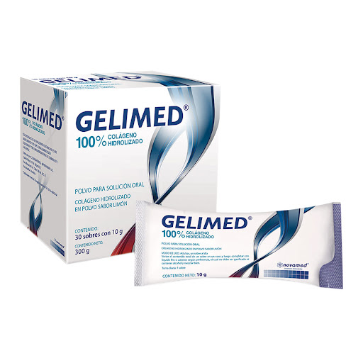 Gelimed Colágeno Hidrolizado Novamed Caja x 30 sobres de 10 gr