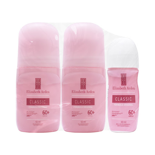 Desodorante Elizabeth   Arden Classic Roll On Pack x 3 und