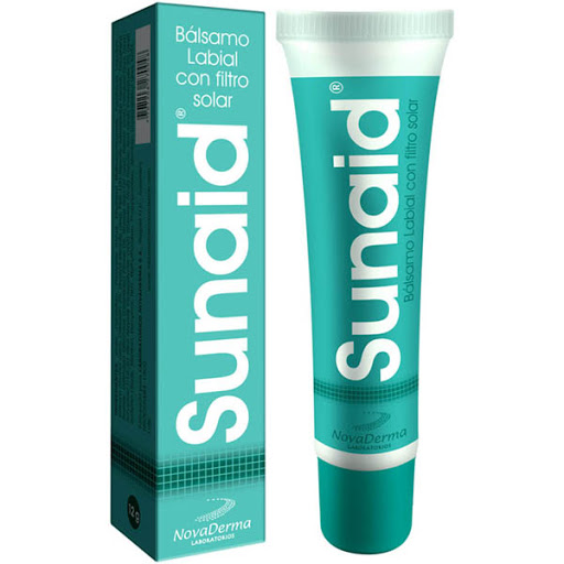 Bálsamo Novaderma Sunaid Labial Con Filtro Solar x 12 gr