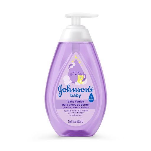 Baño Líquido Johnson’s Para Antes De Dormir Botella x 400 ml