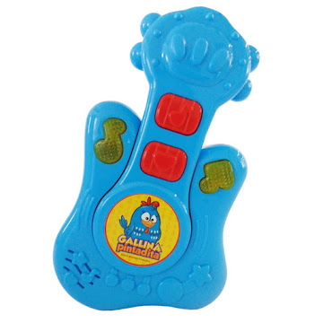 Solo Online Juguete Musical Gallina   Pintadita Guitarra X 1 Unidad 