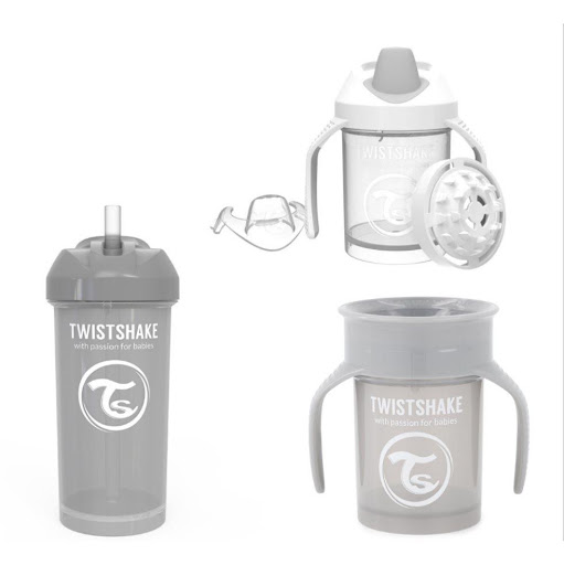 KIT VASOS TWISTSHAKE- KIDS SET TWISTSHAKE KIT X 3 UND x 3 Un set completo y práctico para acompañar cada etapa del crecimiento de tu hijo, pensado para brindar comodidad, seguridad y estilo:

🥤 Vaso Straw Cup 360 ml (6+ meses) Pastel Grey
Vaso con pitillo de
