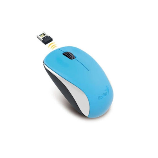 Mouse Inalámbrico Genius 2.4 GHz Azul GENIUS Caja de carton x 1 Und El Mouse Inalámbrico Genius 2.4 GHz Azul está diseñado para ofrecer una experiencia superior en cada uso. Fabricado con materiales resistentes, combina rendimiento, durabilidad y un diseño atractivo. 
