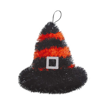 Decoración Sempertex Metálica Sombrero 30.5x 26.5 x 1 und  