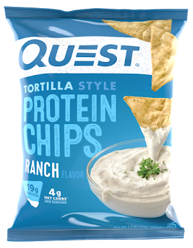 Tortillas De Proteína Quest Chips Ranch x 32 gr undefined