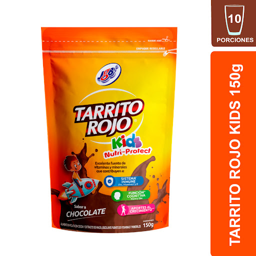 Tarrito Rojo JGB Kids Chocolate Doypack x 150 gr