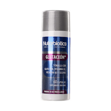 Glutaceon Nutrabiotics Frasco x 60 Cápsulas  