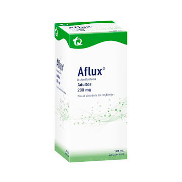 Aflux Adultos N Acetilcisteína 200 mg Tecnoquímicas Frasco x 120 ml  