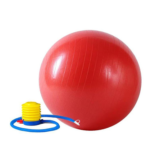 Balón Ejercicio Y Terapia 55 Centímetros Rojo Sunny UN x 1 