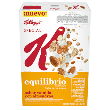 Cereal Kellogss Special K Vainilla Con Almendras x 400 gr  