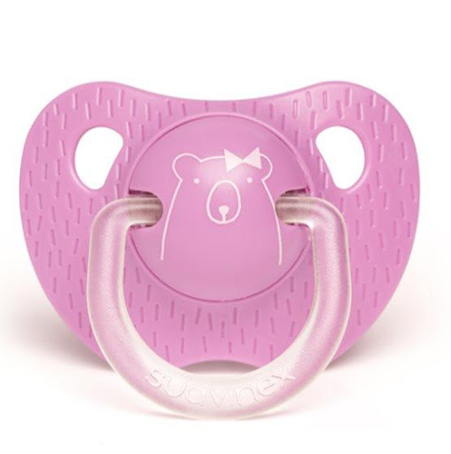 Suavinex Chupo anatómico 6-18 meses Morado Suavinex Caja x 1  