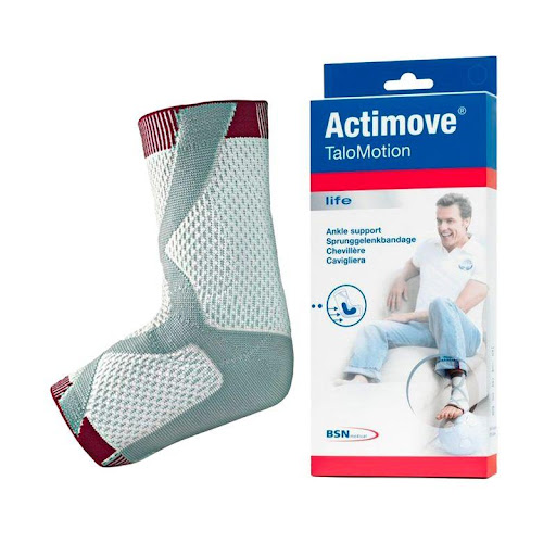 Soporte Tobillo Talomotion Izquierdo Large Actimove Individual x 1 Soporte dinámico para el tobillo que incluye tecnología de tejido 3d, los materiales de alta calidad sin látex son suaves y delicados con la piel.