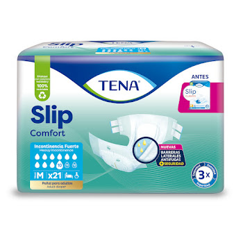 Pañal Tena Slip Comfort M Paquete x 21 und  