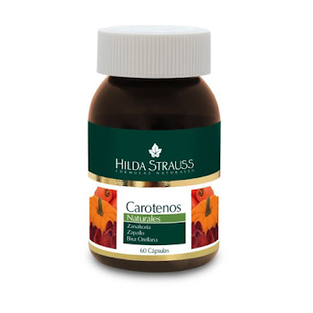 Hilda Strauss Carotenos Frasco x 60 Tabletas  