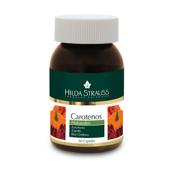 Hilda Strauss Carotenos Frasco x 60 Tabletas  