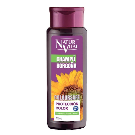 Champú Naturvital Coloursafe Borgoña x 300 mL NATURVITAL Frasco x 1 Und 