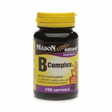 B COMPLEX MASON   NATURAL 100MG SOFTGELS FRASCO X100SOF.          