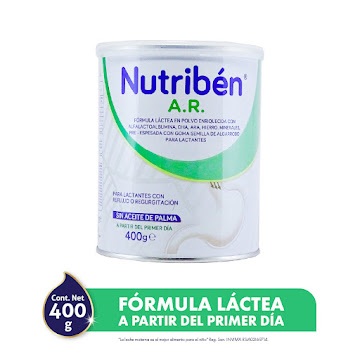 Fórmula Infantil Nutribén Ar Anti Reflujo x 400 gr undefined