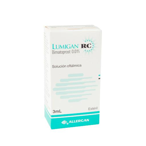 Lumigan RC Bimatoprost 0.01% Allergan Frasco x 3 ml
