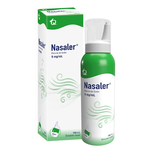 Nasaler Cloruro de Sodio 9 mg Tecnoquímicas Spray Nasal x 100 ml