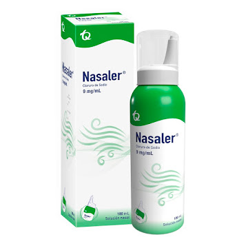 Nasaler Cloruro de Sodio 9 mg Tecnoquímicas Spray Nasal x 100 ml  