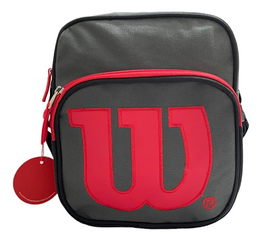 Bolso Manos Libres Wilson Underground Unisex Gris Wilson Papeleta x 1 