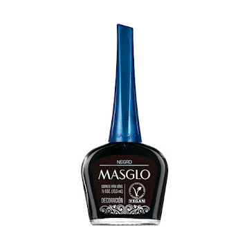 Esmalte Masglo Belleza Profesional Decoración Negro x 13.5 ml  
