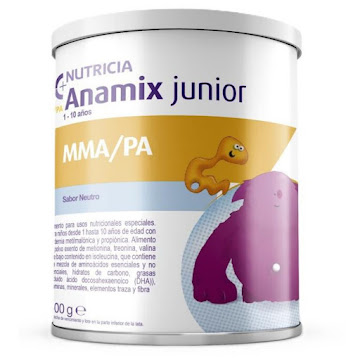 Alimento en Polvo Anamix Junior Mma/Pa Lata x 400 gr  