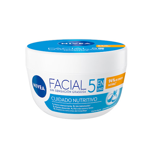 Crema Nivea Facial Cuidado Nutritivo Hidratante x 50 ml