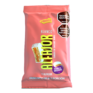 Alfajor Muii Blanco x 55   gr  
