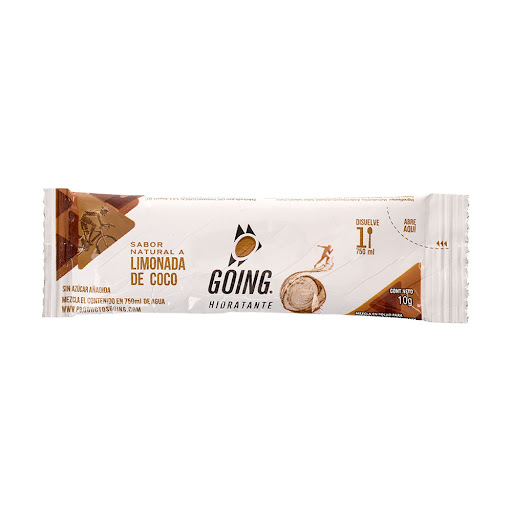 Hidratante Going Sabor Coco Sachet x 10 gr