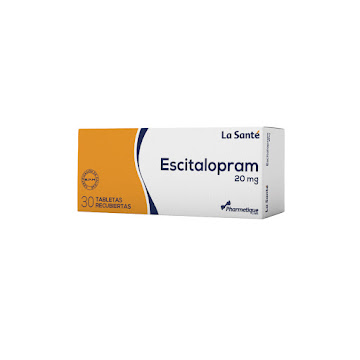 Escitalopram 20 mg La   sante Caja x 30 Tab  