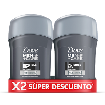 Desodorante Dove Men Care Invisible Dry 50 gr x 2 und undefined