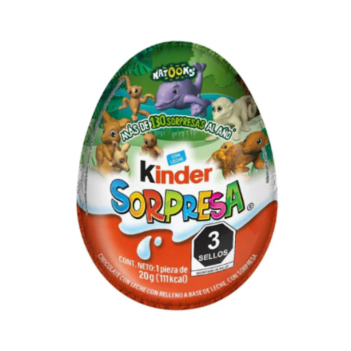 Huevo Kinder Joy Sorpresa Natoons x 1 und