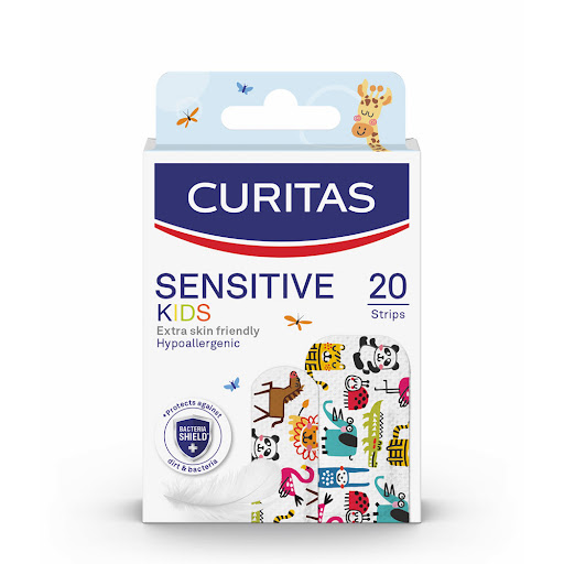 Curitas para Niños Kids Animal Sensitive Caja x 20 und