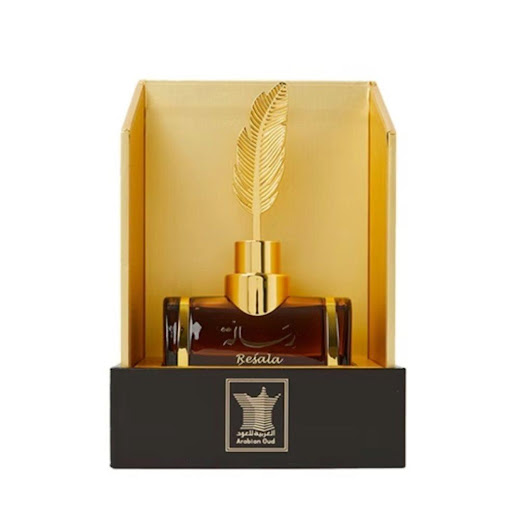 Arabian Oud Resala 100Ml Edp Unisex Arabian Oud Botella x 1 Como un dulce árabe decadente, esta fragancia profunda y fuerte seduce tus sentidos con el aroma excitante del chocolate negro, la vainilla de Madagascar y el oud de Camboya. El encanto de esta fragan