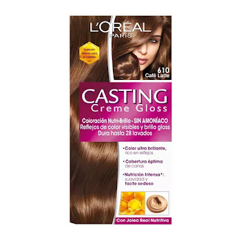 Tinte Casting Creme Gloss 610 Cafe Late Sin Amoniaco x 45 gr  