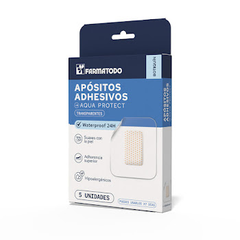 Apositos Adhesivos Aqua Protect Farmatodo x 5 Unds  